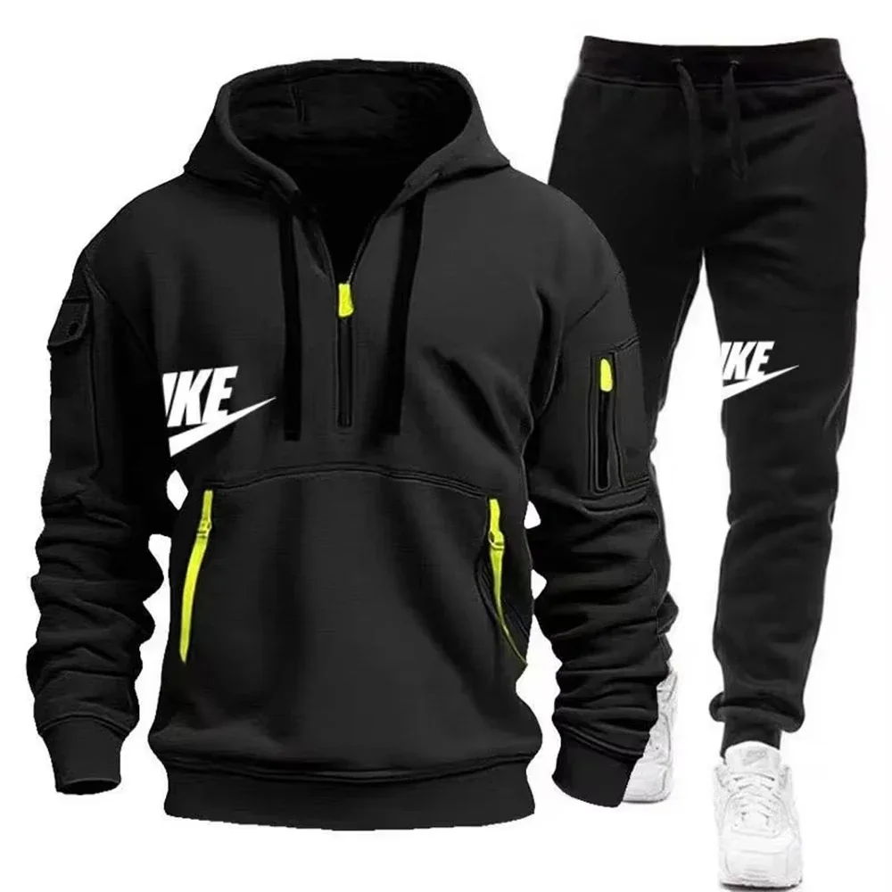 2025 New men's autumn and winter suit zipper hoodie + trousers suit casual men's sportswear warm suit
2025 New men's autumn and winter suit zipper hoodie + trousers suit casual men's sportswear warm suit