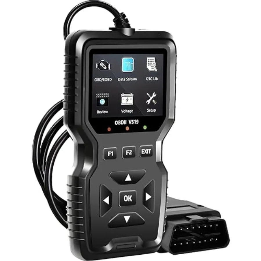 OBD2 Scanner Diagnostic Tool for Car and Truck - Comprehensive OBD2 Features Including Engine Code Reading Reset Functionality
OBD2 Scanner Diagnostic Tool for Car and Truck - Comprehensive OBD2 Features Including Engine Code Reading Reset Functionality
