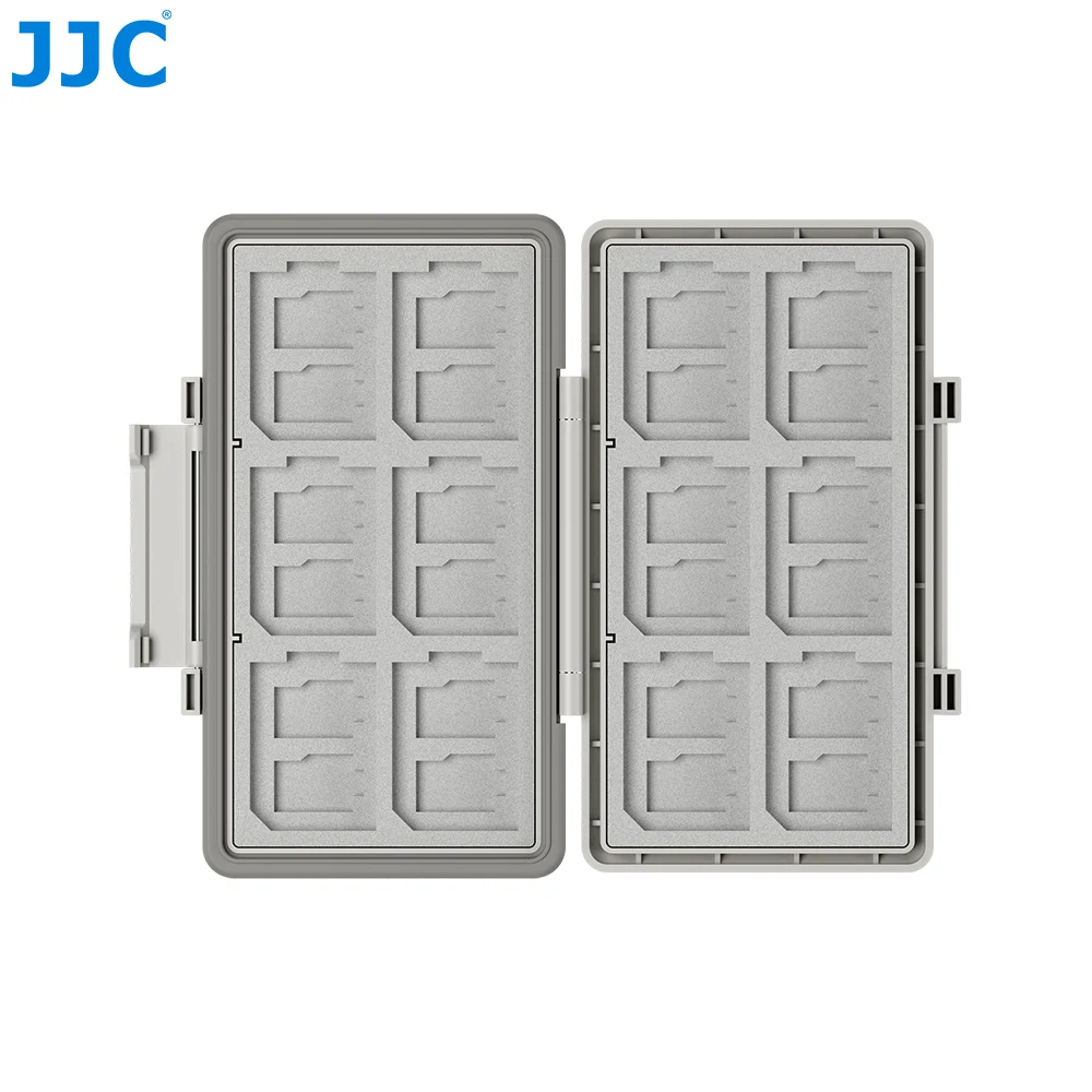 JJC Memory Card Case 36 Slots Memoria Cards Storage Case Wallet 36 Sots for 24 TF Card 12 SD Card Case Water-Resistant
JJC Memory Card Case 36 Slots Memoria Cards Storage Case Wallet 36 Sots for 24 TF Card 12 SD Card Case Water-Resistant