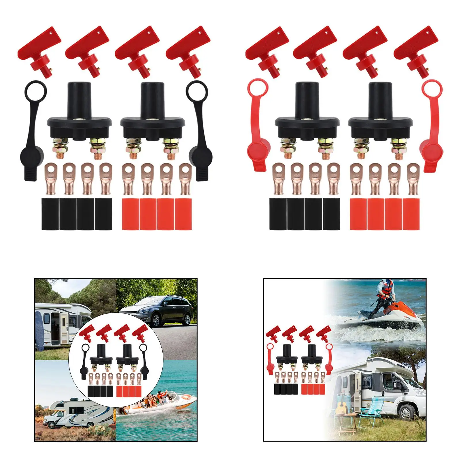Выключатель отключения аккумулятора, многофункциональный, 2-контактный, для автодомов, прямая замена, профессиональный
Выключатель отключения аккумулятора, многофункциональный, 2-контактный, для автодомов, прямая замена, профессиональный