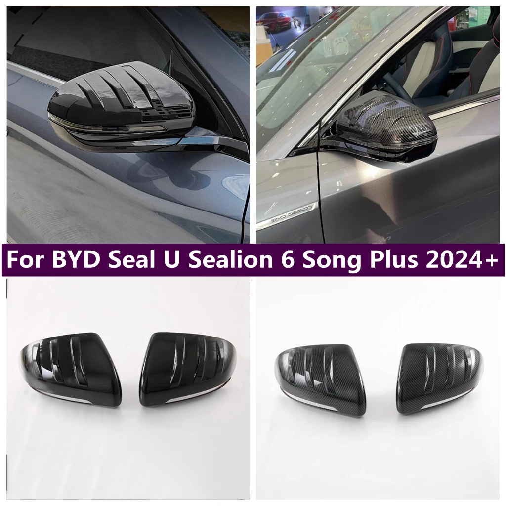 Car Exterior Rearview Mirror Cover Protective Shell Cap Shield Accessories Trim Fit For BYD Seal U Sealion 6 Song Plus 2024 2025
Car Exterior Rearview Mirror Cover Protective Shell Cap Shield Accessories Trim Fit For BYD Seal U Sealion 6 Song Plus 2024 2025