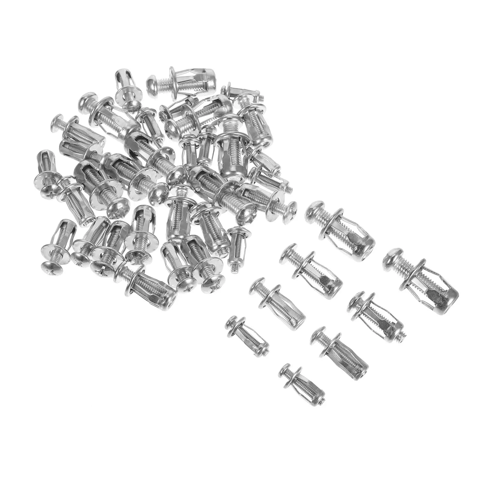 40pcs Expansion Plate Screws Metal Carbon Steel Concrete Metal Expansion Anchors Anchors Bolt Secure Concrete Nuts Reliable
40pcs Expansion Plate Screws Metal Carbon Steel Concrete Metal Expansion Anchors Anchors Bolt Secure Concrete Nuts Reliable