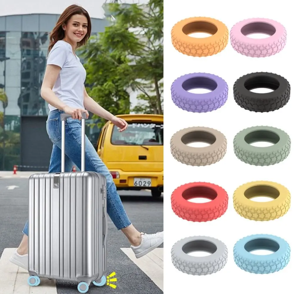 8Pcs Silicone Luggage Wheels Protector Cover Reduce Noise Anti-slip Suitcases Wheel Protection Rings Reduce Wheel Wear
8Pcs Silicone Luggage Wheels Protector Cover Reduce Noise Anti-slip Suitcases Wheel Protection Rings Reduce Wheel Wear