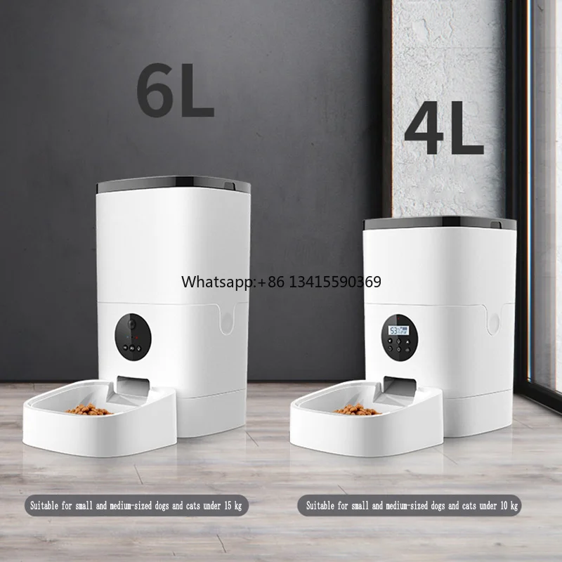 Luxury Automatic Pet Feeder 6 Wi-Fi Enabled Smart Cat Feeder for Cats and Dogs with Portion Control
Luxury Automatic Pet Feeder 6 Wi-Fi Enabled Smart Cat Feeder for Cats and Dogs with Portion Control