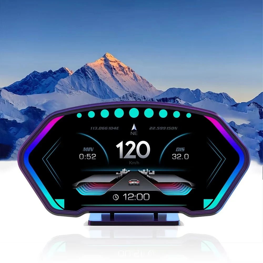 HUD OBD2 Scanner Meter with Head up Display Popular Digital Auto Electronics GPS P3 Car Gauge Universal Speedometer 6inch HUD
HUD OBD2 Scanner Meter with Head up Display Popular Digital Auto Electronics GPS P3 Car Gauge Universal Speedometer 6inch HUD