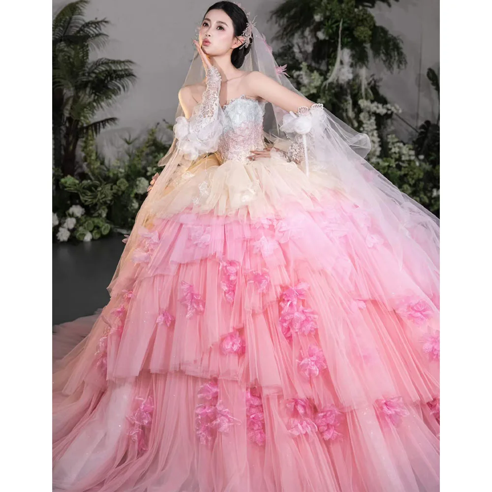 Luxurious 2026 Sweetheart Embroidery Flower Ball Gown Evening Prom Dress Elegant Evening Dresses
Luxurious 2026 Sweetheart Embroidery Flower Ball Gown Evening Prom Dress Elegant Evening Dresses