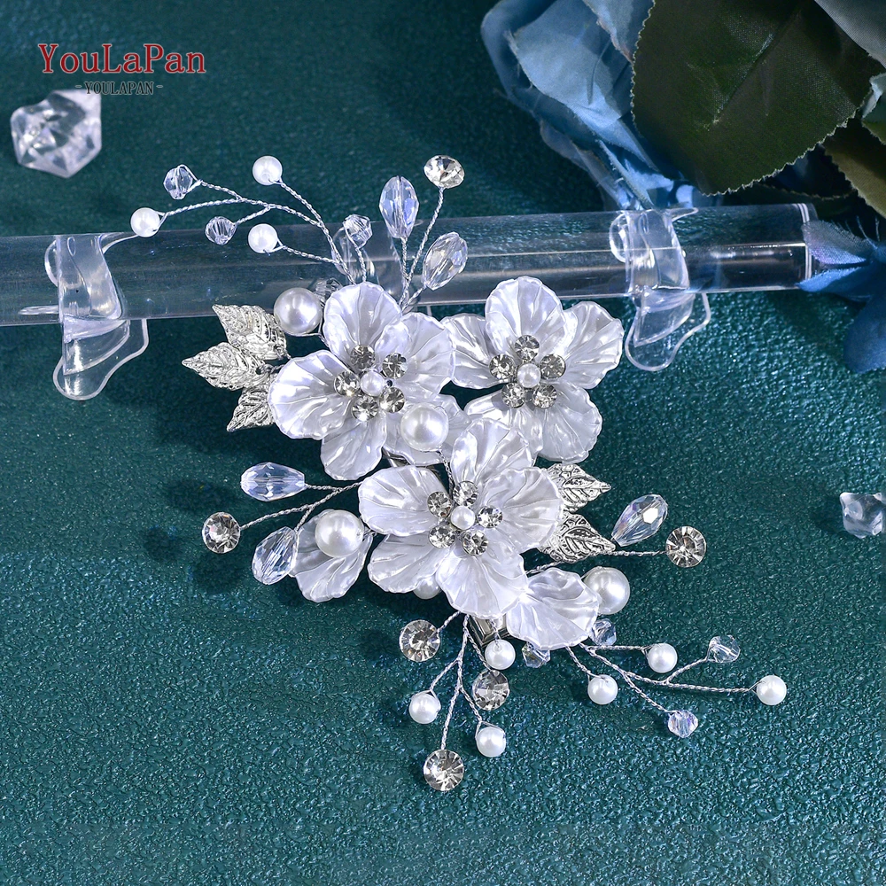 YouLaPan Flower Pearl Crystal Hair Clip Wedding Headwear Hairpin Headbands Bride Hair Accessories Jewelry Tiara Gift HP762
YouLaPan Flower Pearl Crystal Hair Clip Wedding Headwear Hairpin Headbands Bride Hair Accessories Jewelry Tiara Gift HP762