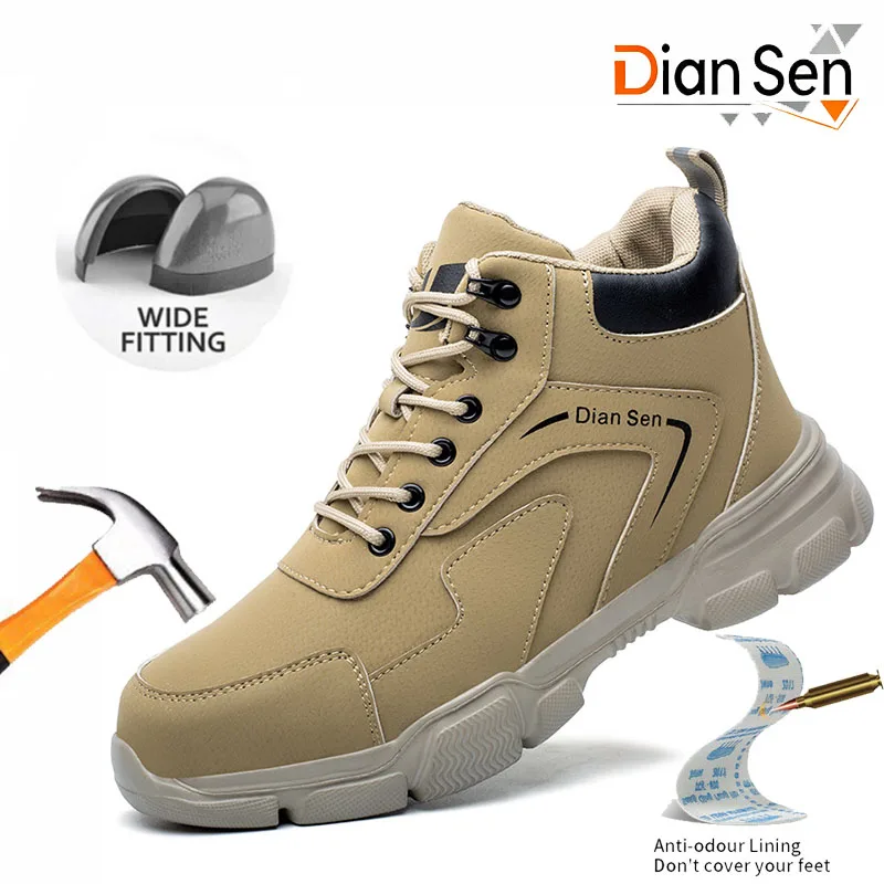Mens Indestructible Work Boots Waterproof Work Boots Steel Toe Boots Slip Resistant Safety Shoes Trail Running Shoes Outdoor
Mens Indestructible Work Boots Waterproof Work Boots Steel Toe Boots Slip Resistant Safety Shoes Trail Running Shoes Outdoor