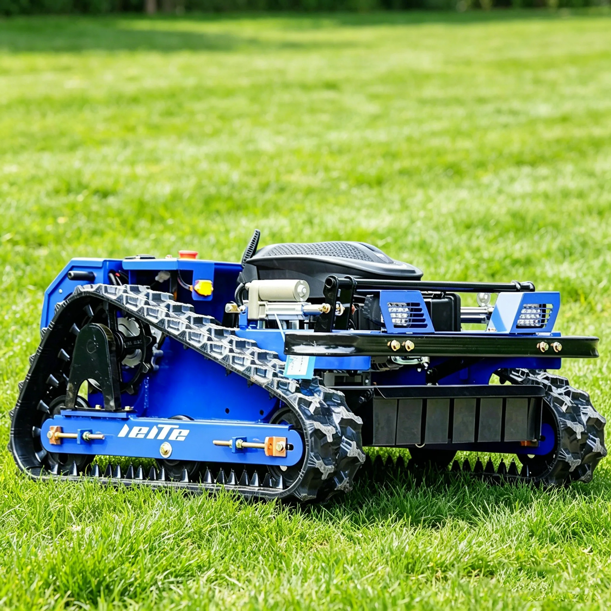 Customized New Professional Crawler RC Lawn Mower Wireless Control Slope Grass Cutting Machine
Customized New Professional Crawler RC Lawn Mower Wireless Control Slope Grass Cutting Machine