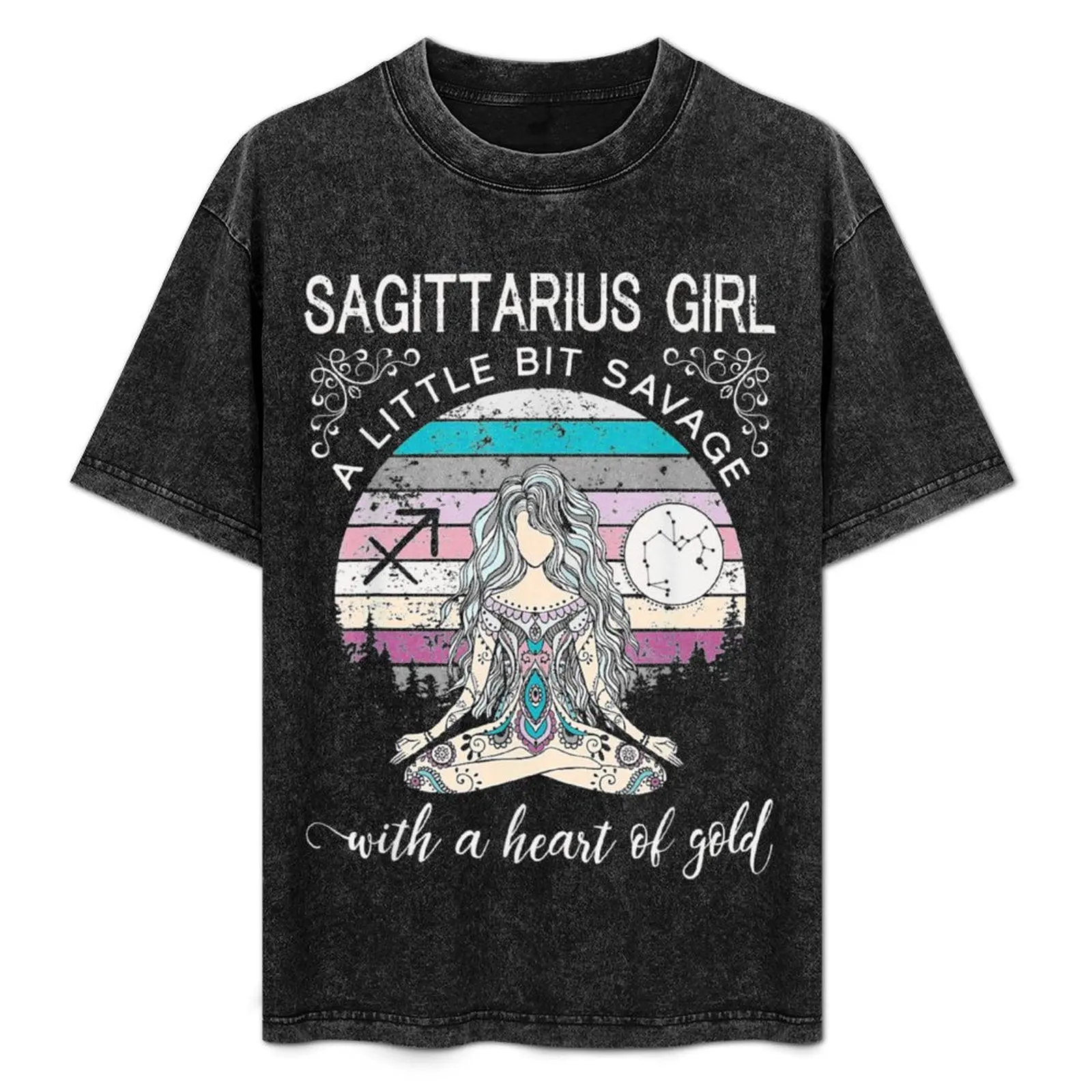 Sagittarius Girl Savage T-Shirt Relaxed Fit Casual Short Sleeve Top
Sagittarius Girl Savage T-Shirt Relaxed Fit Casual Short Sleeve Top