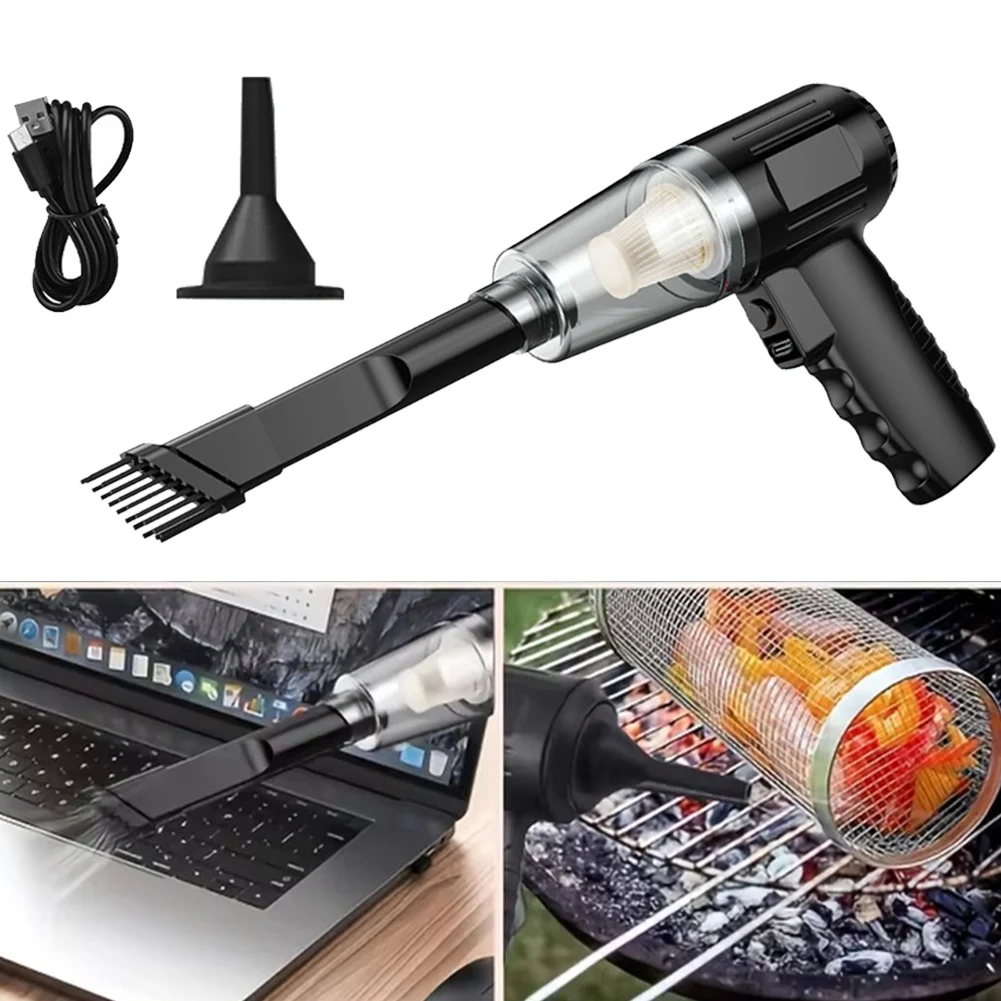 Handheld Wireless Dust Collector Perfect for Cars Comes with Multiple Attachments for Different Cleaning Tasks
Handheld Wireless Dust Collector Perfect for Cars Comes with Multiple Attachments for Different Cleaning Tasks