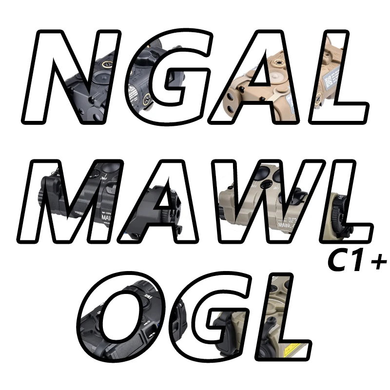 Tactical NGAL L3 MAWL C1+ OGL Red Green IR Aiming Ray Sight Box White LED Strobe Flashlight Airsoft Hunting Lamp Fit 20mm Rail
Tactical NGAL L3 MAWL C1+ OGL Red Green IR Aiming Ray Sight Box White LED Strobe Flashlight Airsoft Hunting Lamp Fit 20mm Rail
