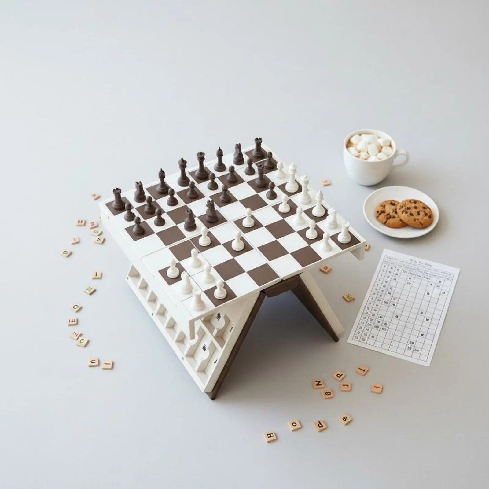 Letter Brainteaser Game Board Game Individual-Contained Storage Portable Letter Brainteaser Game Set Book Shaped Game Case
Letter Brainteaser Game Board Game Individual-Contained Storage Portable Letter Brainteaser Game Set Book Shaped Game Case
