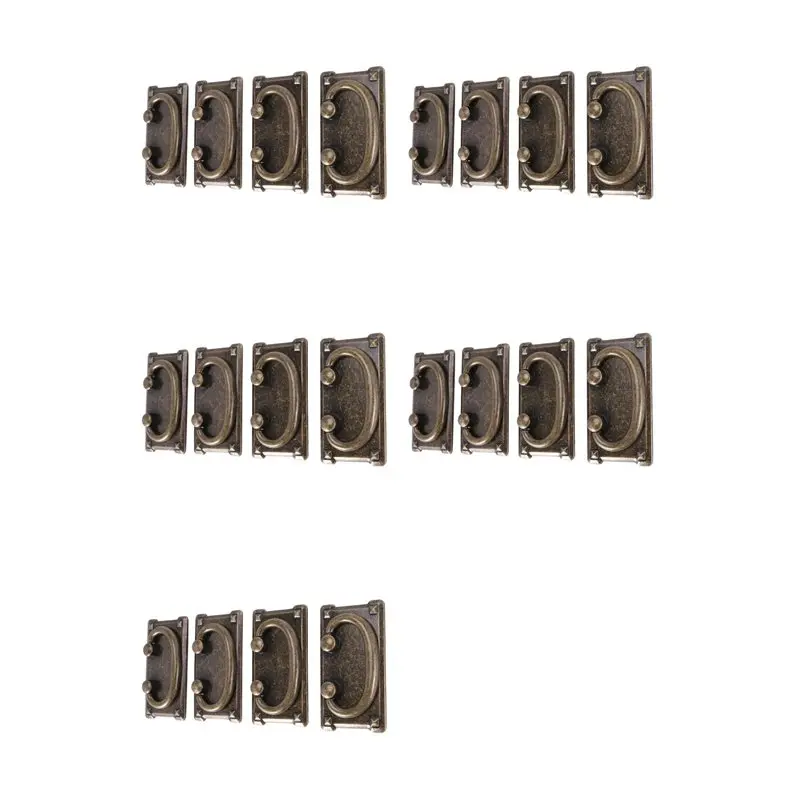 【ORNAMENT】20 шт. винтажных бронзовых ручек-кольцев для ящиков, декоративные ручки для дверей шкафов и мебели
【ORNAMENT】20 шт. винтажных бронзовых ручек-кольцев для ящиков, декоративные ручки для дверей шкафов и мебели