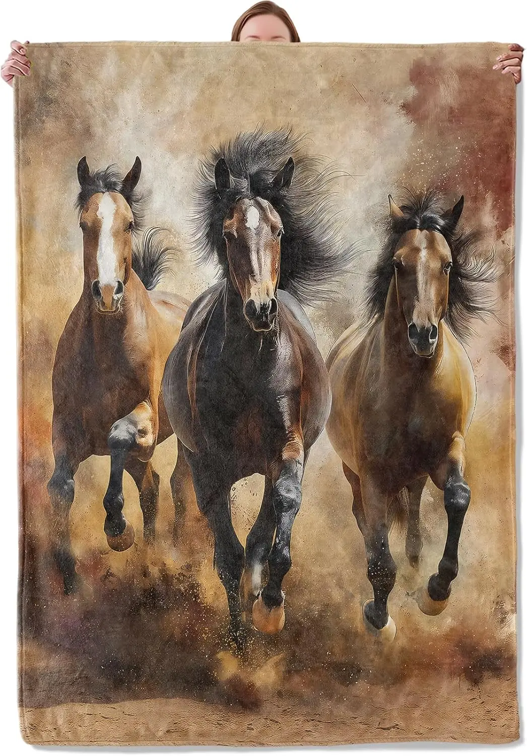 Equestrian Horses Running Rug Tapestry Farmhouse Wall Decor Stallion Artwork Mat for Home Decor Living Room
Equestrian Horses Running Rug Tapestry Farmhouse Wall Decor Stallion Artwork Mat for Home Decor Living Room