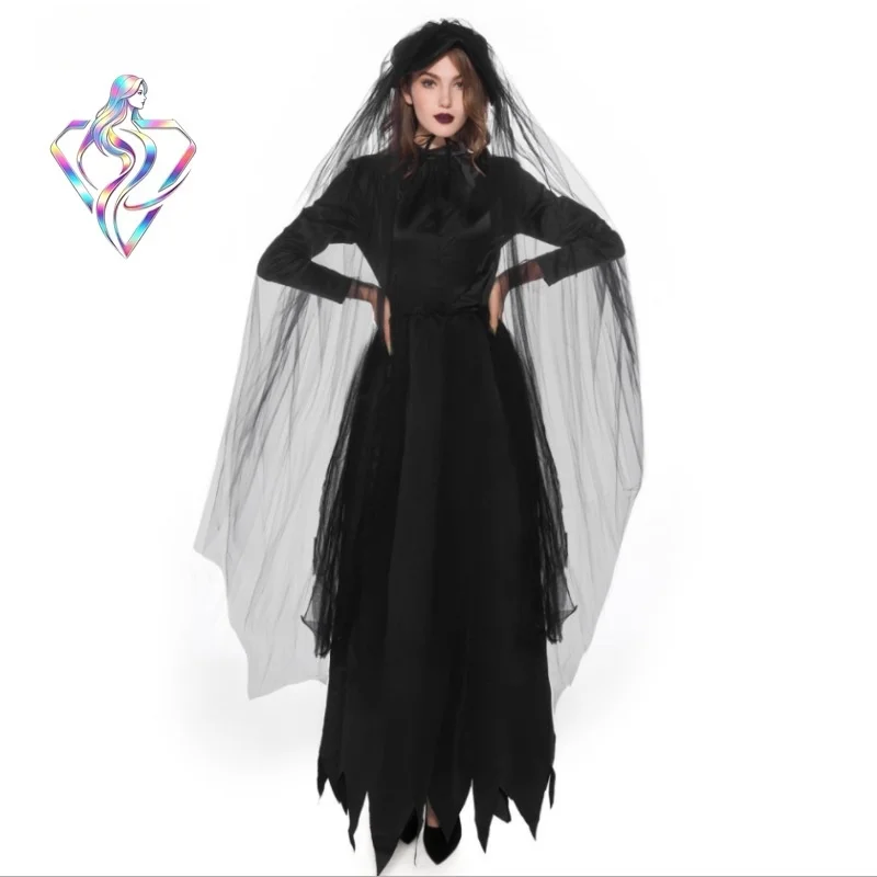 2025 New Halloween Dark Witch Costume Nightclub DS Witch Role Play Adult Witch Clothes Women's Ethnic Stage Costume
2025 New Halloween Dark Witch Costume Nightclub DS Witch Role Play Adult Witch Clothes Women's Ethnic Stage Costume
