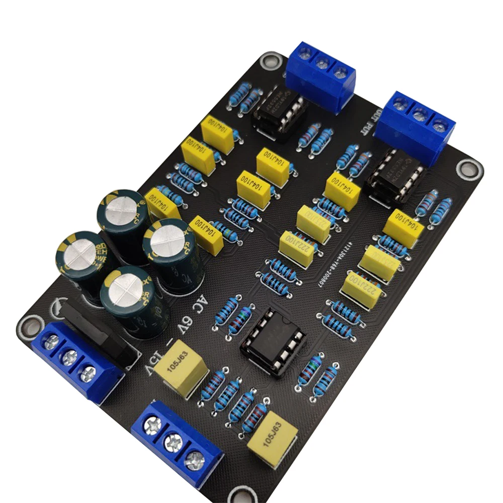 2 Way Active Crossover Filter Treble Bass Audio Speaker Frequency Divider With NE5532 Pre-chip for Modified Audio
2 Way Active Crossover Filter Treble Bass Audio Speaker Frequency Divider With NE5532 Pre-chip for Modified Audio