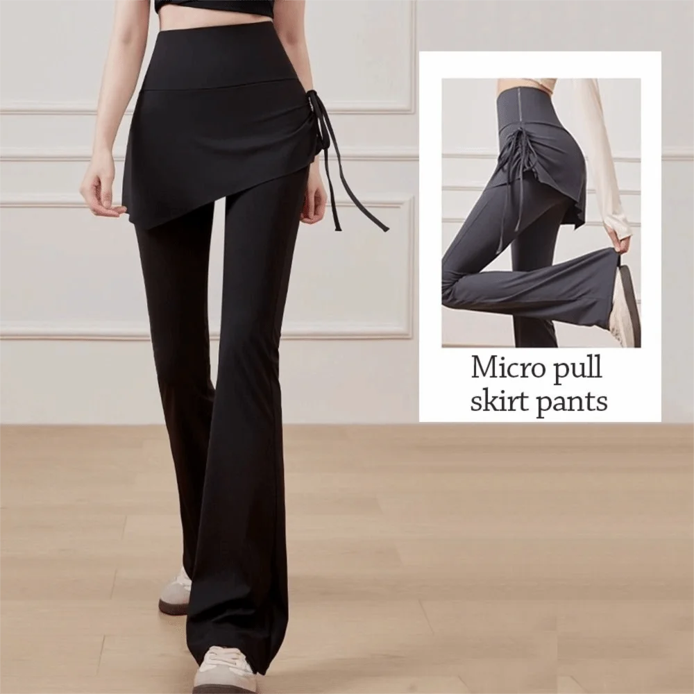Fashion High Waist Yoga Pants Fitness Fake Two Piece Workout Pants Hip Lift Bell-bottom Pilates Leggings Dance
Fashion High Waist Yoga Pants Fitness Fake Two Piece Workout Pants Hip Lift Bell-bottom Pilates Leggings Dance