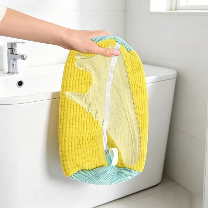 Fluffy Fiber Washing Shoe Bags 6PCS, Cotton Laundry Pouch for Easy Dirt Removal, Anti-Deformation Shoe & Clothing Organizer
Fluffy Fiber Washing Shoe Bags 6PCS, Cotton Laundry Pouch for Easy Dirt Removal, Anti-Deformation Shoe & Clothing Organizer