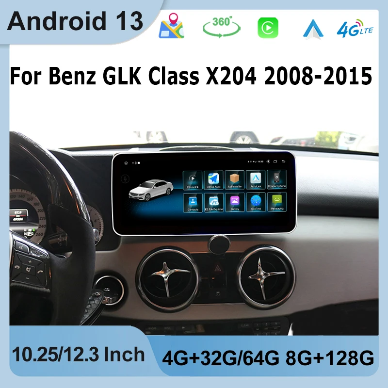 Android 13 AUTO Carplay For Mercedes Benz GLK X204 2008-2015 Car Video Player Multimedia Screen GPS Navigation 4G Touch Screen
Android 13 AUTO Carplay For Mercedes Benz GLK X204 2008-2015 Car Video Player Multimedia Screen GPS Navigation 4G Touch Screen