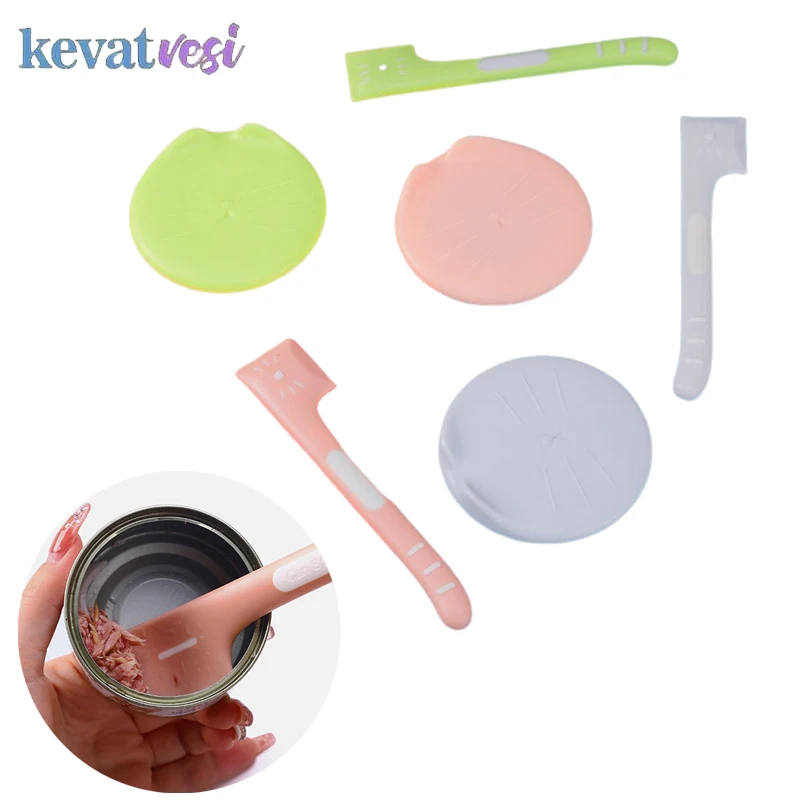 Silicone Cat Can Sealing Cover Reusable Pet Canned Spoon Multifunction Pet Spoon for Cats Dogs Can Opener Food Storage Supplies
Silicone Cat Can Sealing Cover Reusable Pet Canned Spoon Multifunction Pet Spoon for Cats Dogs Can Opener Food Storage Supplies