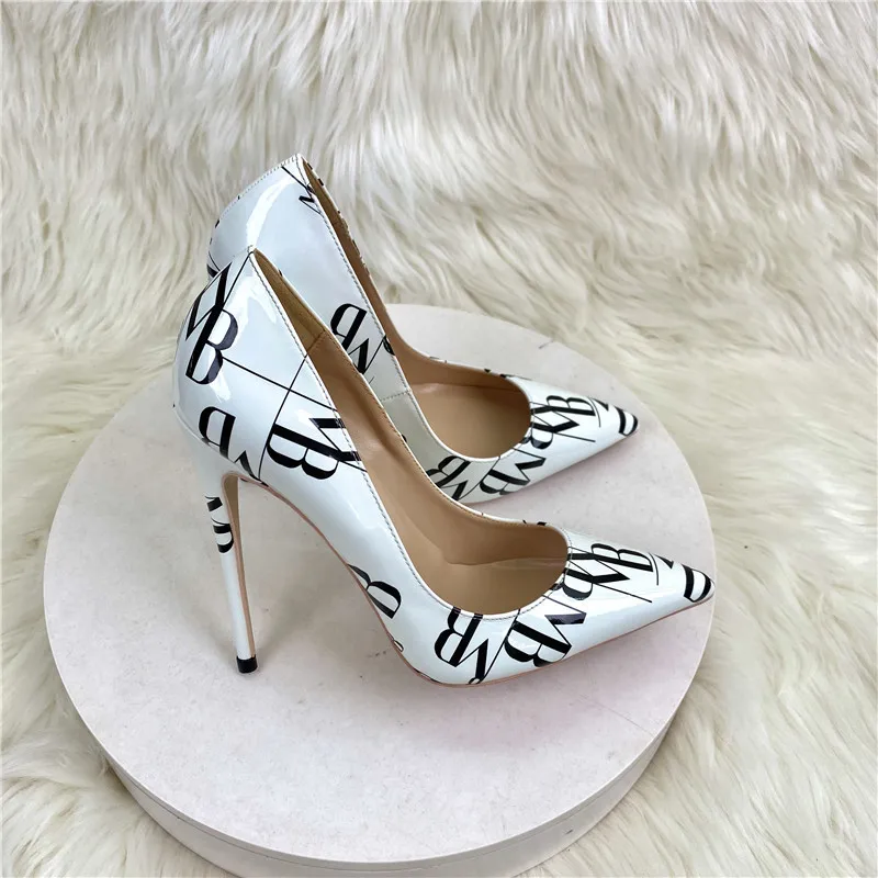 White Wedding High Heels for Women 2023 Stilettos Pointed Toe Shoes Ladies Large Size 8cm 10cm 12cm Party Heels Printed Shoe
White Wedding High Heels for Women 2023 Stilettos Pointed Toe Shoes Ladies Large Size 8cm 10cm 12cm Party Heels Printed Shoe