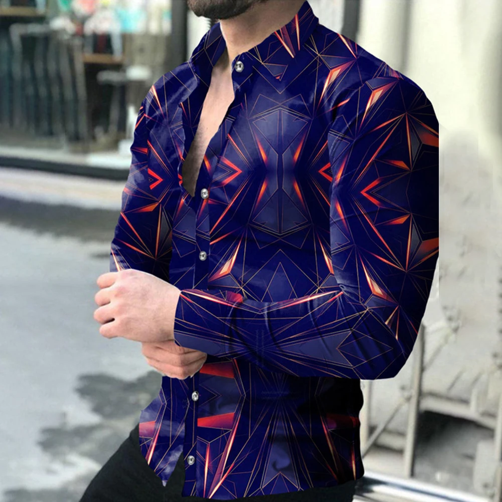 Mens Casual 3D Graphics Long Sleeve Muscle Fitness Button Down Shirt Party Dress Blouse
Mens Casual 3D Graphics Long Sleeve Muscle Fitness Button Down Shirt Party Dress Blouse