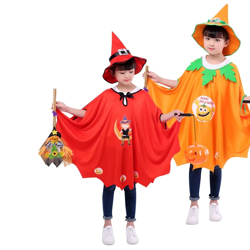 WOWFU-Halloween Cosplay Witch Costume Children Carnival Vestidos Party Witch Fancy Dress Clothing Baby Girl Boy Durable Orange B
WOWFU-Halloween Cosplay Witch Costume Children Carnival Vestidos Party Witch Fancy Dress Clothing Baby Girl Boy Durable Orange B
