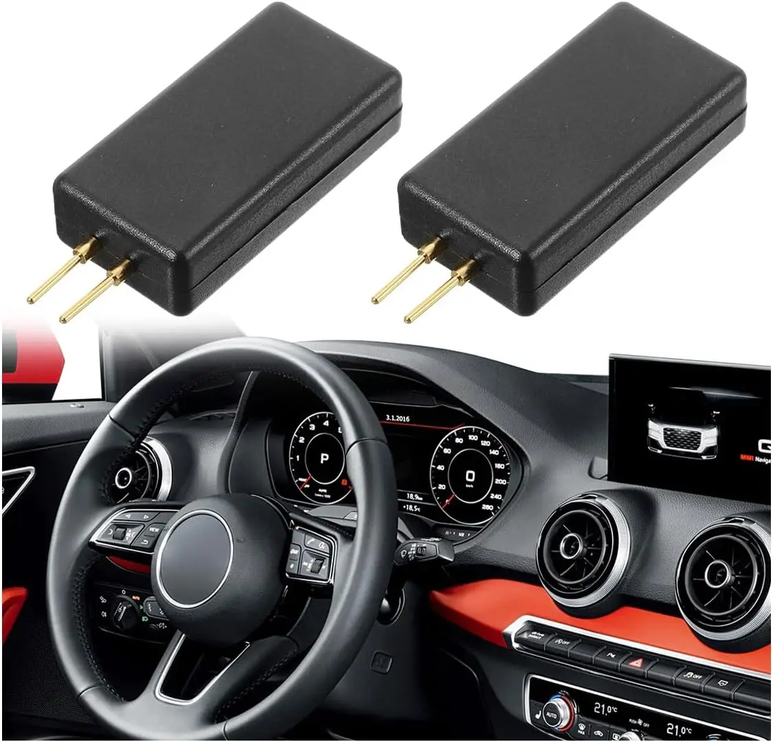Car SRS Simulator Tester 12V 2-Pin Bypass Resistor, Auto Diagnostic Tool for Truck SUV (2PCS)
Car SRS Simulator Tester 12V 2-Pin Bypass Resistor, Auto Diagnostic Tool for Truck SUV (2PCS)