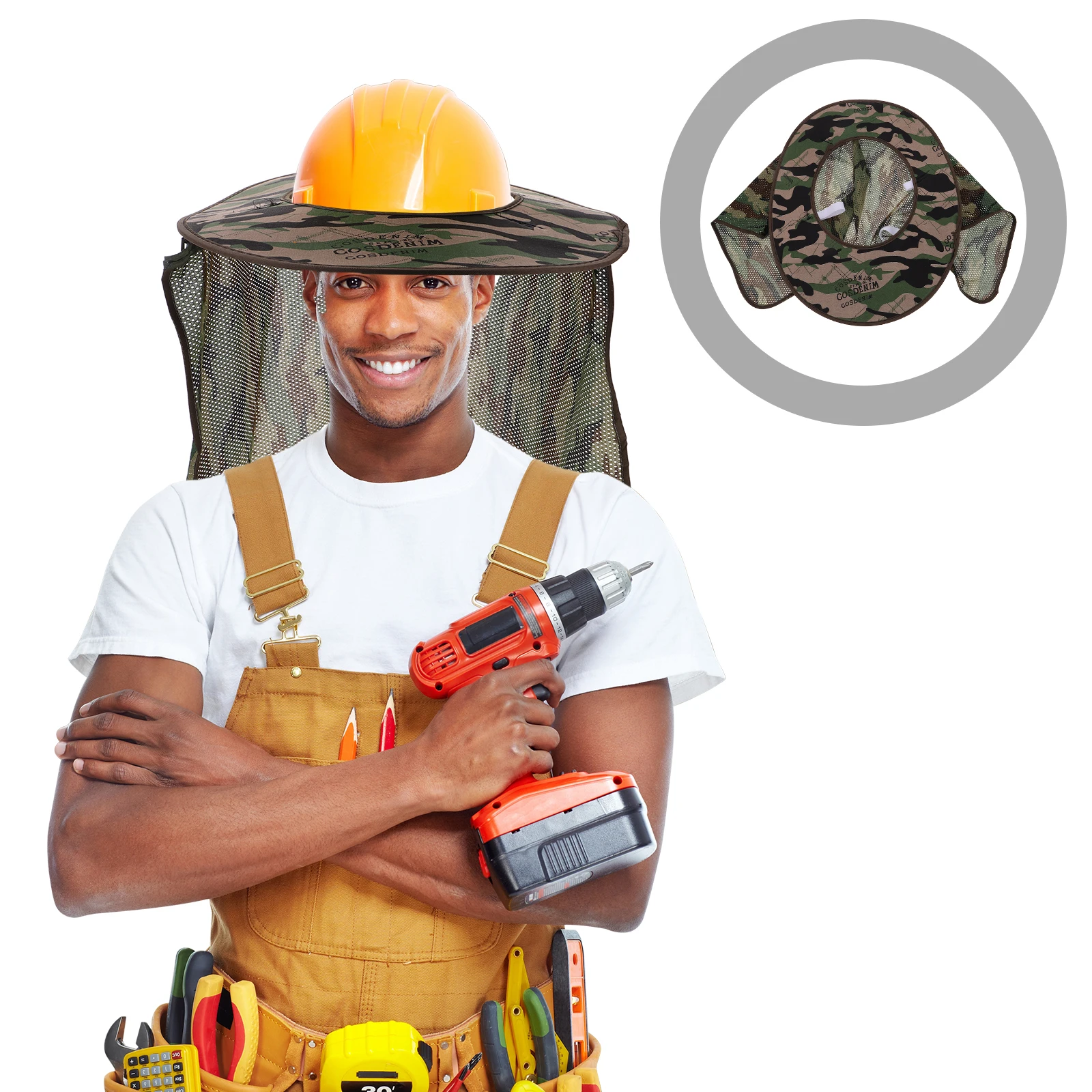 Sunshade Visor for Hard Hat Shades Cap Compatible Brim Construction Breathable Protector Hats
Sunshade Visor for Hard Hat Shades Cap Compatible Brim Construction Breathable Protector Hats