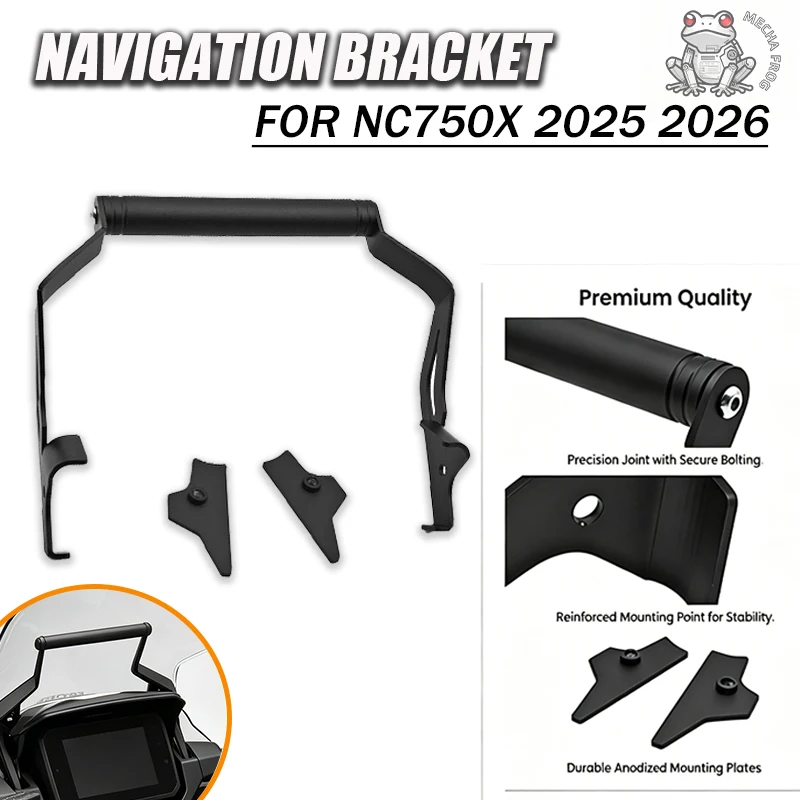 For HONDA NC750X NC 750X NC 750 X 2025 2026 Navigation Bracket Multi-function Expansion Bracket Phone Holder Stand
For HONDA NC750X NC 750X NC 750 X 2025 2026 Navigation Bracket Multi-function Expansion Bracket Phone Holder Stand