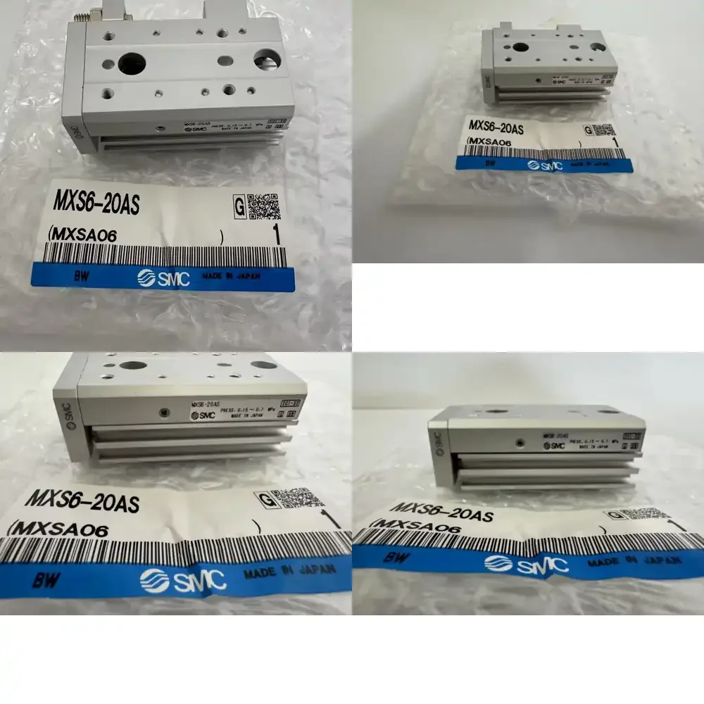 MXS6-20AS SMC MXS Series Pneumatic Slide Tables Stainless Steel Copper Cylinder New Condition Air Working Medium Model
MXS6-20AS SMC MXS Series Pneumatic Slide Tables Stainless Steel Copper Cylinder New Condition Air Working Medium Model