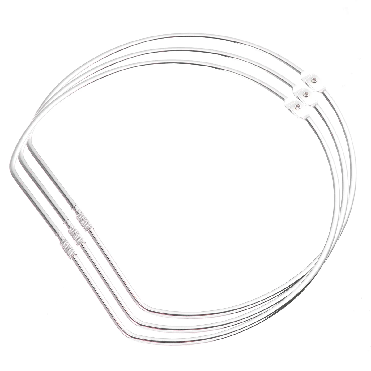 5pcs 8 Inch Screw Buckle Storage Ring Luggage Accessories Shoulder Strap Adjustment Ring Iron Semi-Circular D Ring for Bags (Sil
5pcs 8 Inch Screw Buckle Storage Ring Luggage Accessories Shoulder Strap Adjustment Ring Iron Semi-Circular D Ring for Bags (Sil