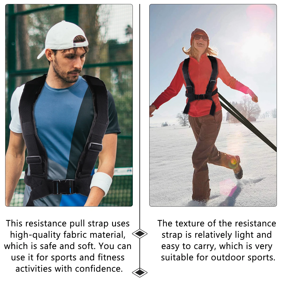 Resistance Sled Pull Strap High-Quality Fabric Load-Bearing Multi- For Outdoor Sports Strength
Resistance Sled Pull Strap High-Quality Fabric Load-Bearing Multi- For Outdoor Sports Strength