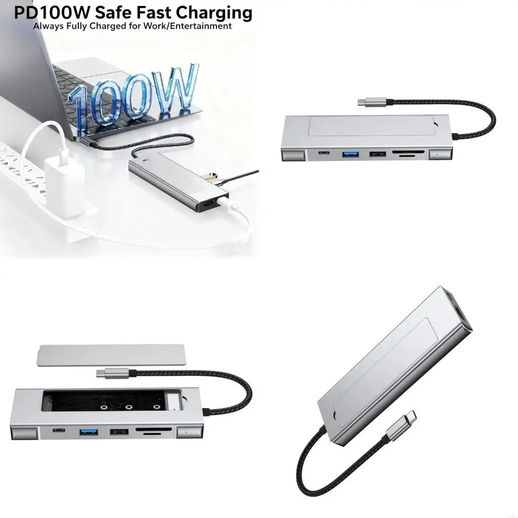 CORA Efficient Cooling M.2 Expansion Unit with 8 Port Including USB A C for Connectivities
CORA Efficient Cooling M.2 Expansion Unit with 8 Port Including USB A C for Connectivities