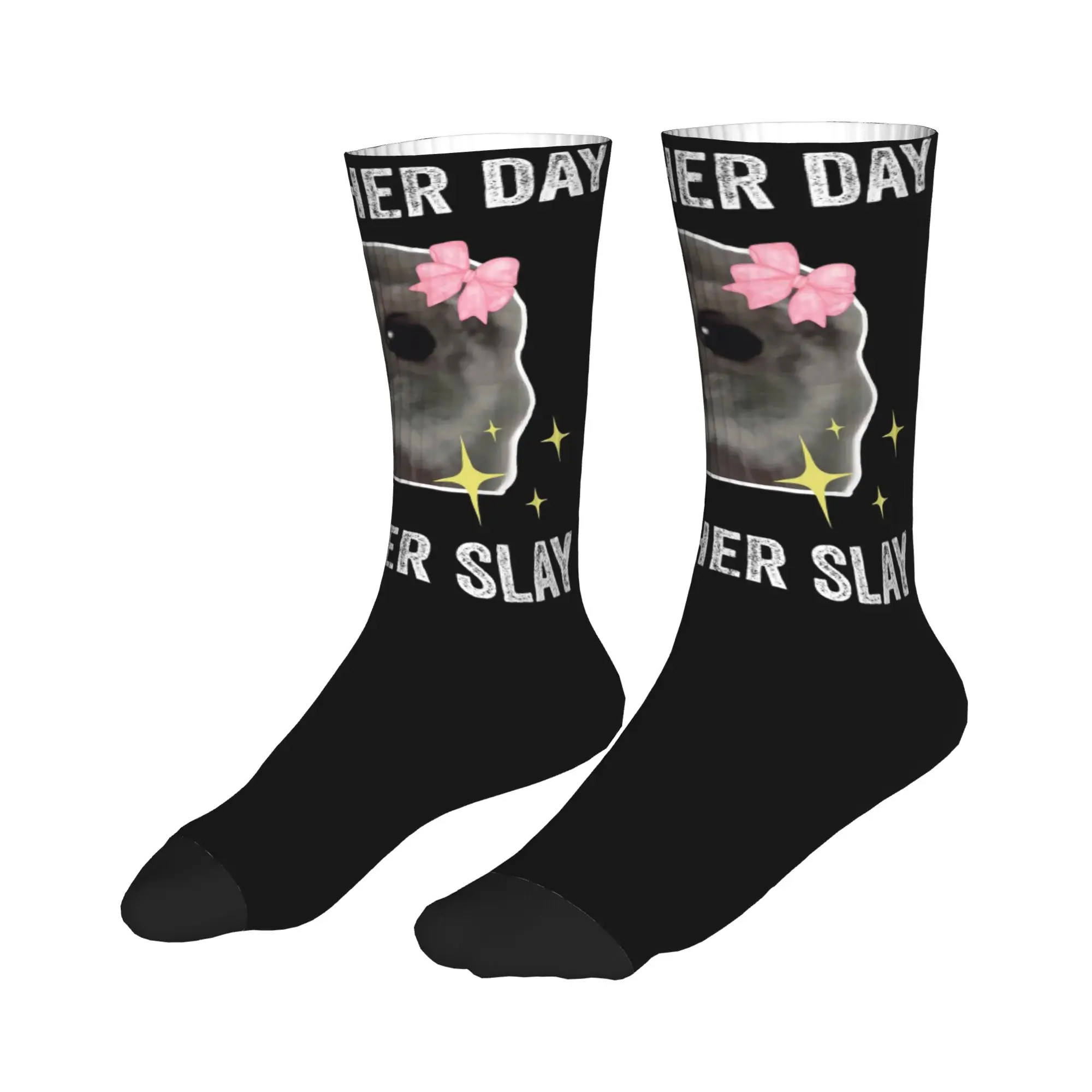 All Seasons Stockings Sad Hamster Another Day Another Slay Sport Socks Fashion Middle Tube Socks for Men Women Birthday Present
All Seasons Stockings Sad Hamster Another Day Another Slay Sport Socks Fashion Middle Tube Socks for Men Women Birthday Present