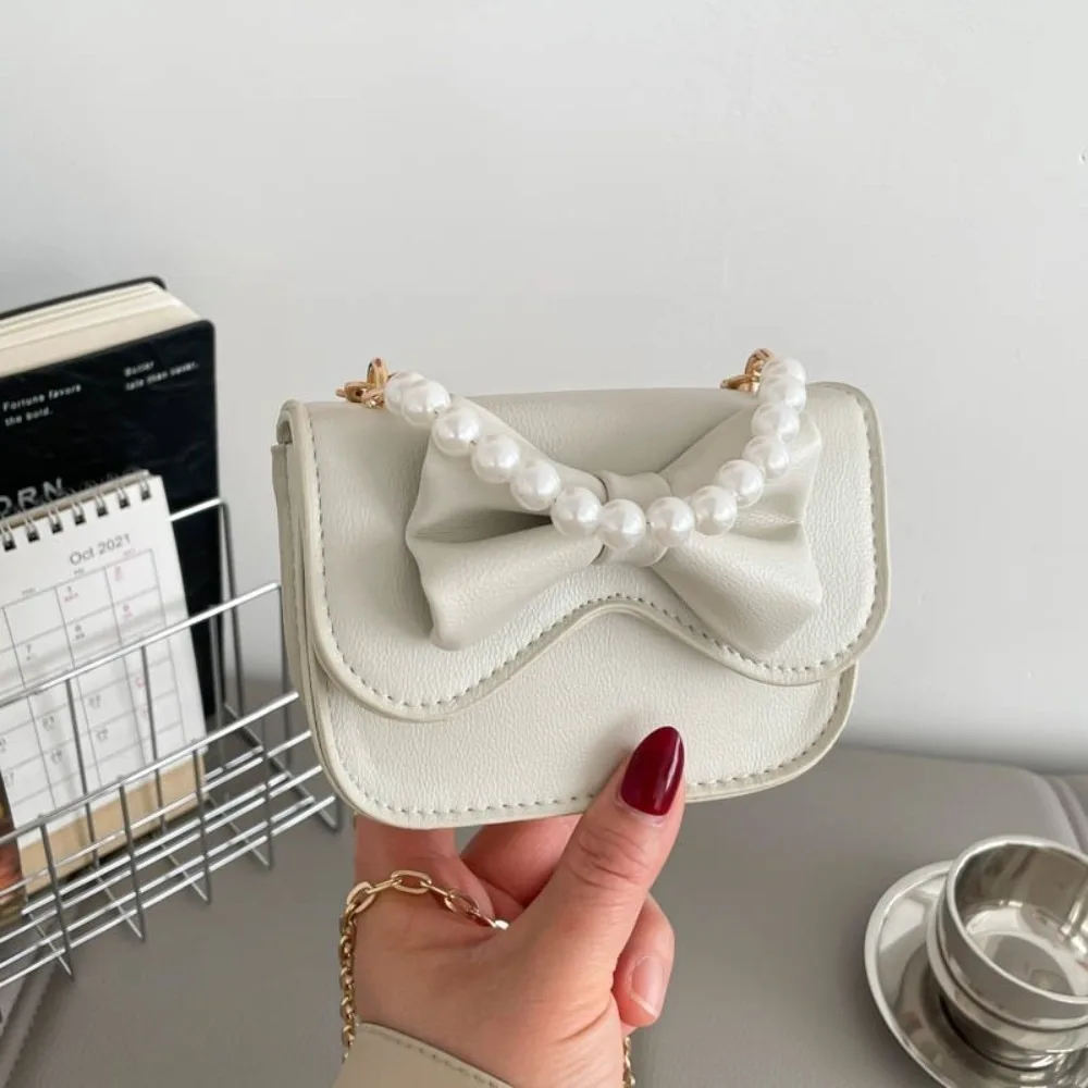 Multi Color Mini Crossbody Bag Elegant Design Sweet Style Bow Knot Shoulder Bag Pearl Handle Square Chain Strap Purse Party Use
Multi Color Mini Crossbody Bag Elegant Design Sweet Style Bow Knot Shoulder Bag Pearl Handle Square Chain Strap Purse Party Use