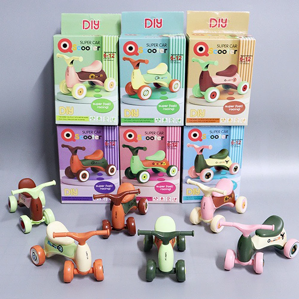 1Pcs Mini DIY Assembled Color Mixing Balance Car Miniature Furniture Model Scooter Dollhouse Ornament Play House Gift
1Pcs Mini DIY Assembled Color Mixing Balance Car Miniature Furniture Model Scooter Dollhouse Ornament Play House Gift