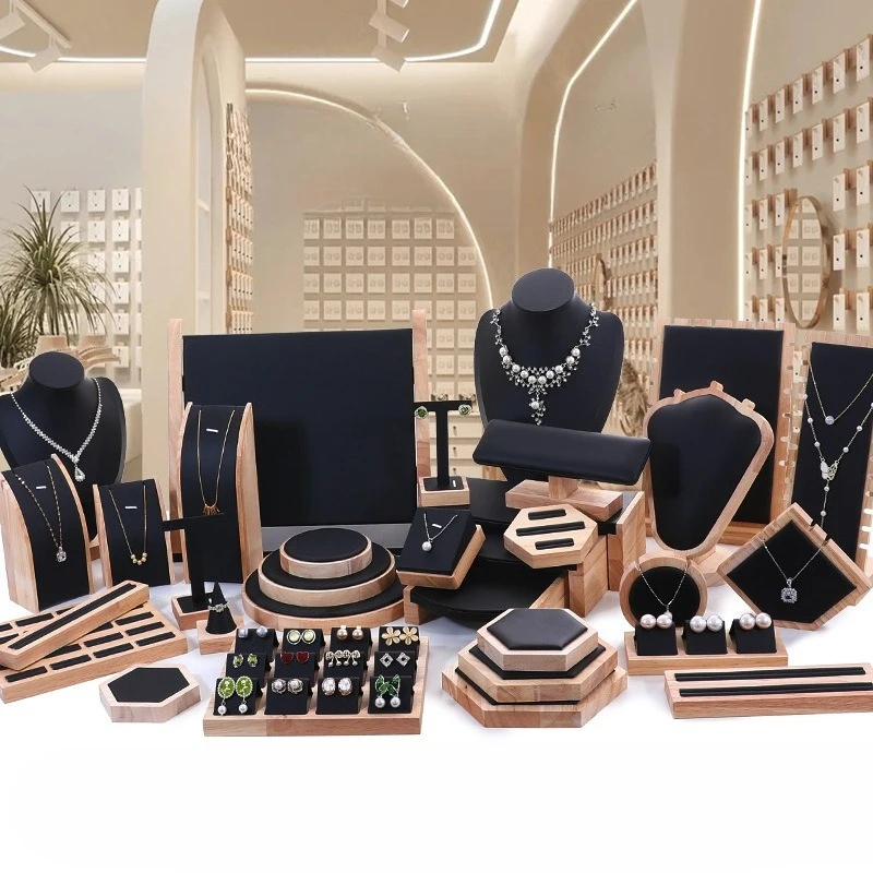 Leather Jewelry Stand Jewelry Ring Earring Storage Holder Exhibitor Counter Necklace Bracelet Display Shelf Jewellery Supplies
Leather Jewelry Stand Jewelry Ring Earring Storage Holder Exhibitor Counter Necklace Bracelet Display Shelf Jewellery Supplies