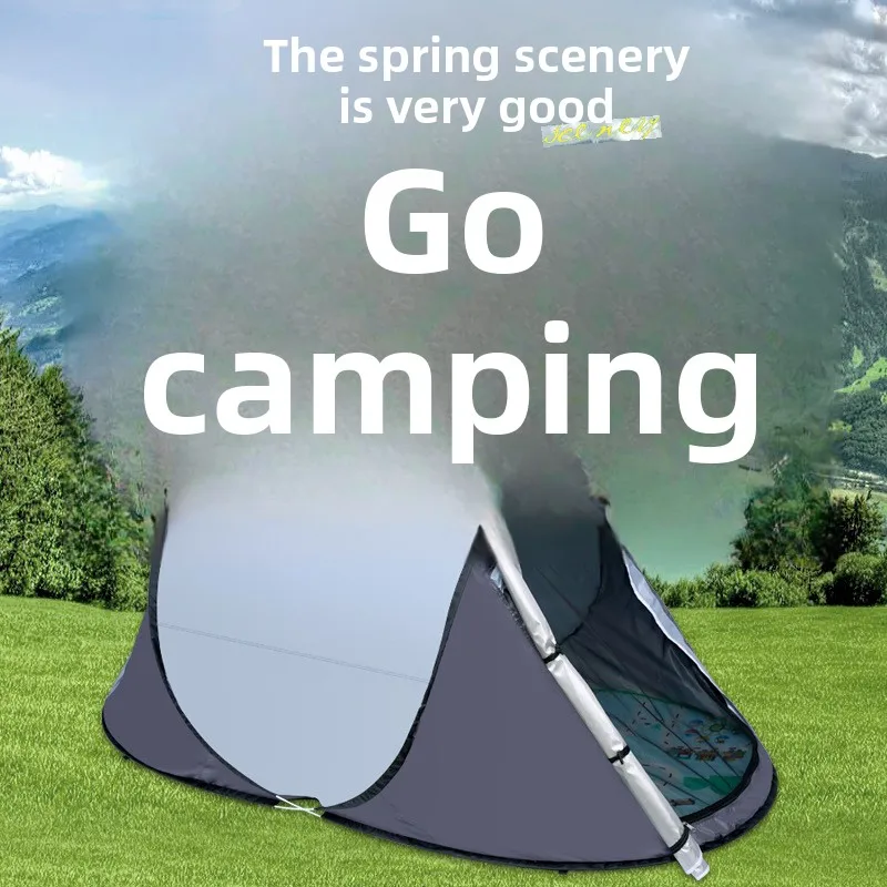 Outdoor Automatic Quick Setup Boat Shaped Tent Windproof Sunproof Coated Thickened Camping Shelter Camping Tent Beach Tent
Outdoor Automatic Quick Setup Boat Shaped Tent Windproof Sunproof Coated Thickened Camping Shelter Camping Tent Beach Tent