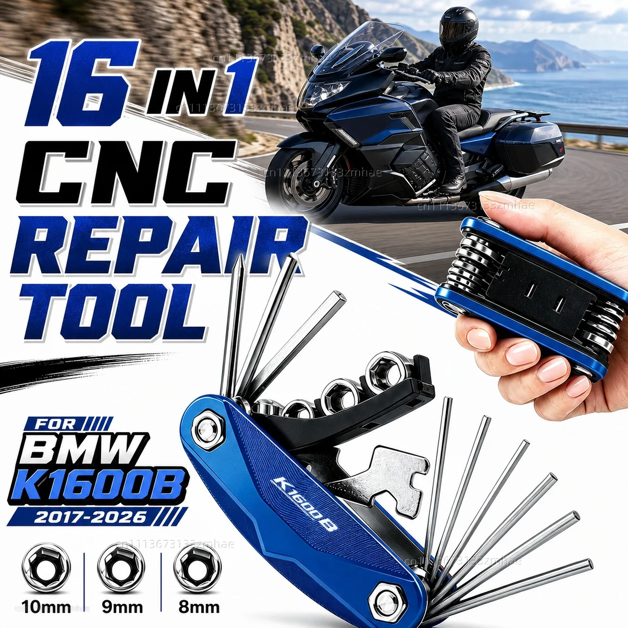 FOR BMW K1600B 2017-2026 Motorcycle Tool Repair Kit Multifunctional Screwdriver Wrench Hex Key Set Portable Bike Maintenance
FOR BMW K1600B 2017-2026 Motorcycle Tool Repair Kit Multifunctional Screwdriver Wrench Hex Key Set Portable Bike Maintenance