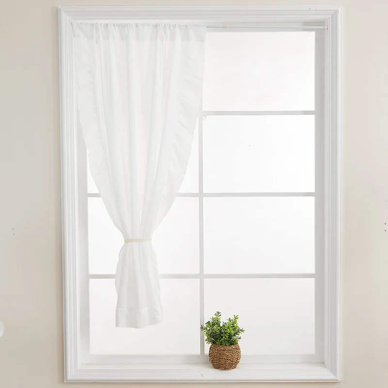 White Sheer Curtains for Bedroom Chic Rustic Farmhouse Ruffled Curtain Rod Pocket Privacy Drapes for Party Backdrops Living Room
White Sheer Curtains for Bedroom Chic Rustic Farmhouse Ruffled Curtain Rod Pocket Privacy Drapes for Party Backdrops Living Room