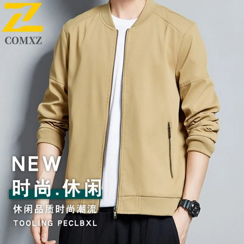 COMXZ Jacket High Quality Windproof Outdoor Travel Hiking Jogger Athleisure Stand Collar Jacket Classic Man Clothes Jackets
COMXZ Jacket High Quality Windproof Outdoor Travel Hiking Jogger Athleisure Stand Collar Jacket Classic Man Clothes Jackets