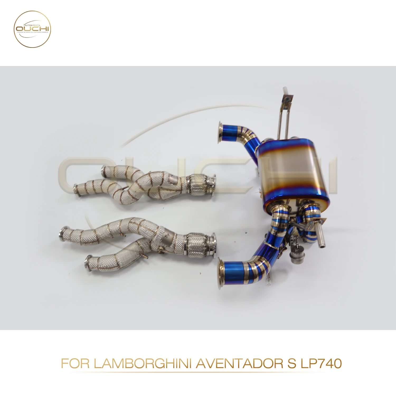 Performance Catback For Lamborghini Acentador S LP740 Titanium Alloy Vacuum Valve Car Exhaust Downpipe Lightweight Pipe
Performance Catback For Lamborghini Acentador S LP740 Titanium Alloy Vacuum Valve Car Exhaust Downpipe Lightweight Pipe