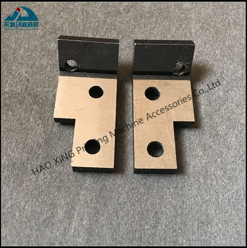 Offset Printing Machinery Parts 1 Pair Ink Roller Holder Bracket 91.010.107/08 for Heidelberg CD/SM102 Printer Ink Shaft Seat
Offset Printing Machinery Parts 1 Pair Ink Roller Holder Bracket 91.010.107/08 for Heidelberg CD/SM102 Printer Ink Shaft Seat