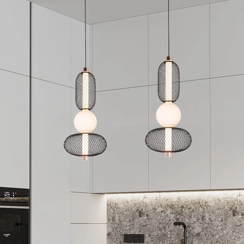 Modern Black Gold Line Pendant Lamp Restaurant Living Room Dining Table Bedroom Bedside Hanging Light Art Deco Mesh Hanging Lamp
Modern Black Gold Line Pendant Lamp Restaurant Living Room Dining Table Bedroom Bedside Hanging Light Art Deco Mesh Hanging Lamp