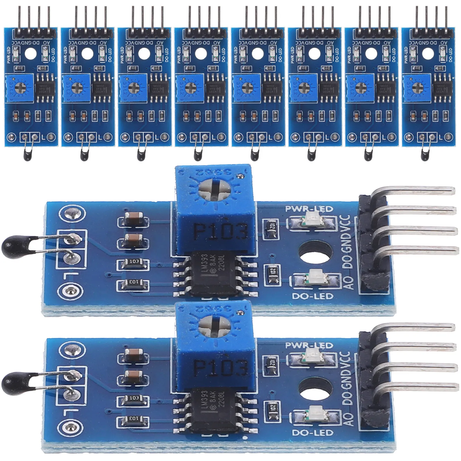 10Pcs Temperature-Sensitive Modules Thermosensitive Relay Sensor Digital Output for Microcontroller Car Sensor Modules
10Pcs Temperature-Sensitive Modules Thermosensitive Relay Sensor Digital Output for Microcontroller Car Sensor Modules