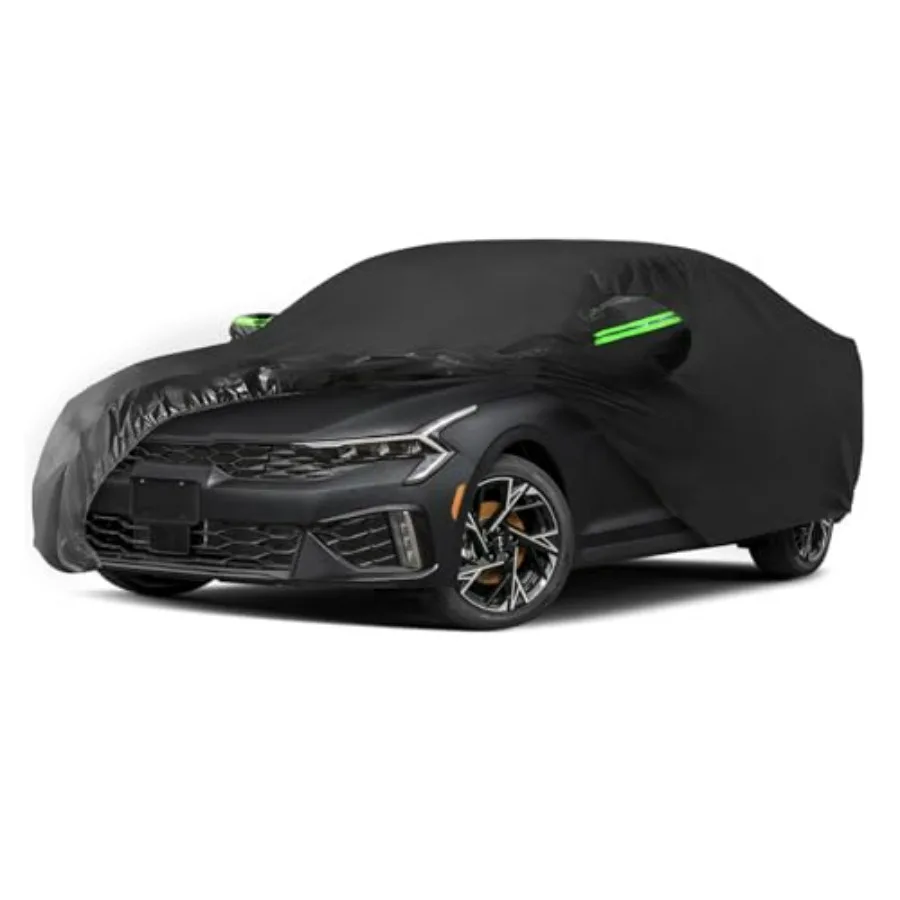 Car Cover for 2021-2025 2026 Kia K5, Waterproof Polyester, Black, Custom Fit All-Weather Rain Snow Sun Protection Indoor Outdoo
Car Cover for 2021-2025 2026 Kia K5, Waterproof Polyester, Black, Custom Fit All-Weather Rain Snow Sun Protection Indoor Outdoo