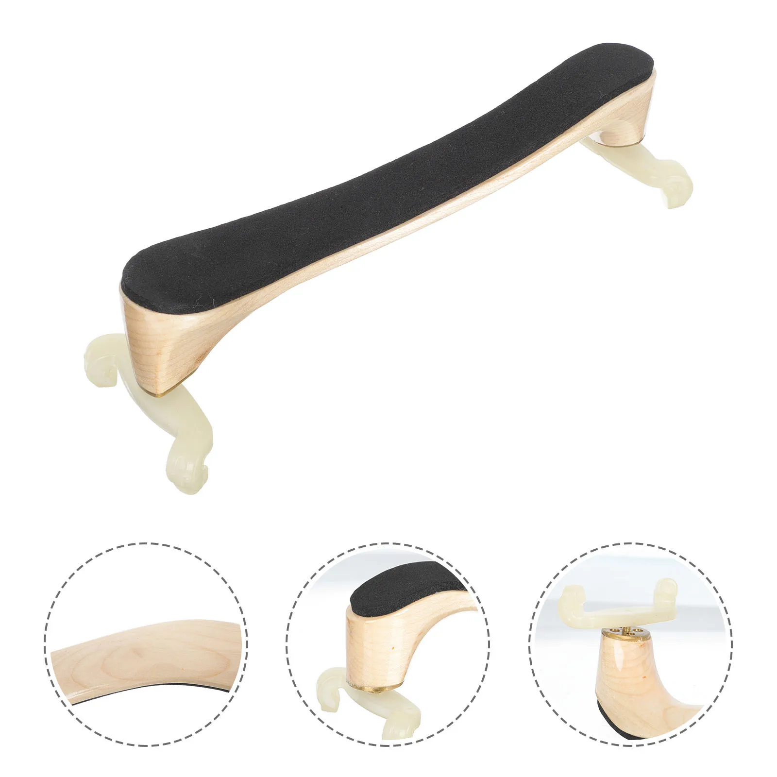 Shoulder Pads Violin Rest Convenient Playing Support Wooden Professional Accessory
Shoulder Pads Violin Rest Convenient Playing Support Wooden Professional Accessory