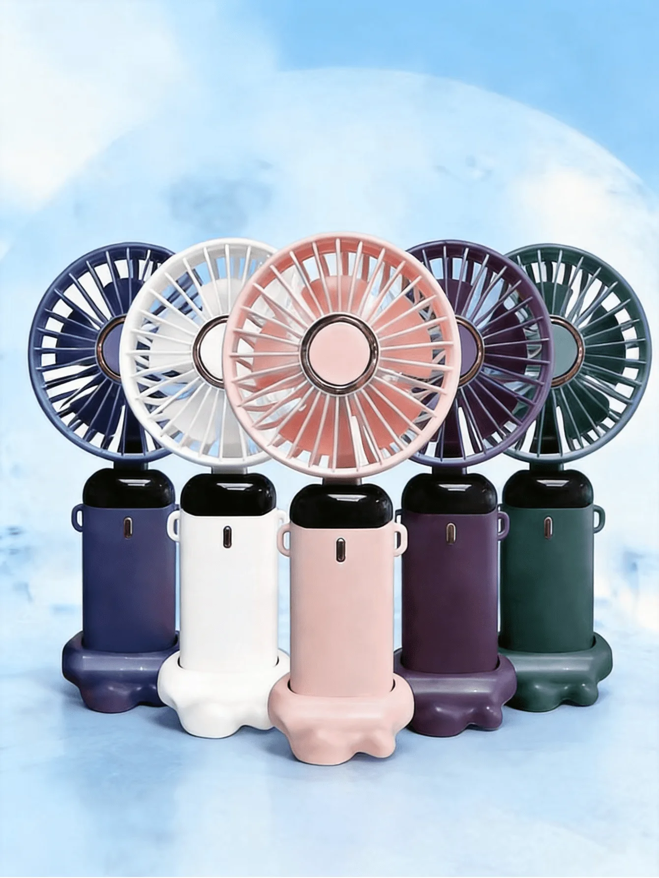 6000mAh Portable Handheld Electric Fan With LED Display, 5 Wind Speed Settings, Rechargeable Desk Fan With Hanging Strap, Mini E
6000mAh Portable Handheld Electric Fan With LED Display, 5 Wind Speed Settings, Rechargeable Desk Fan With Hanging Strap, Mini E